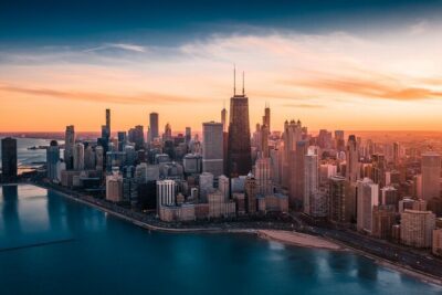 360 Chicago Observation Deck Sip and View Ticket - The quick 40-second elevator that sets the pace
