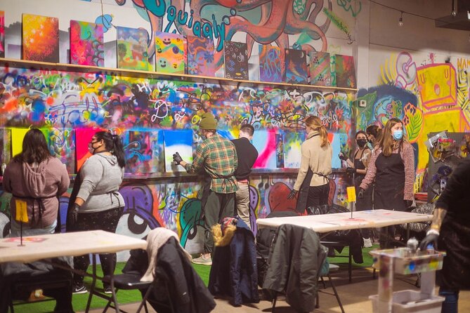 BYOB Spray Paint and Sip at Studio W.I.P. - Key reasons this class is worth your time