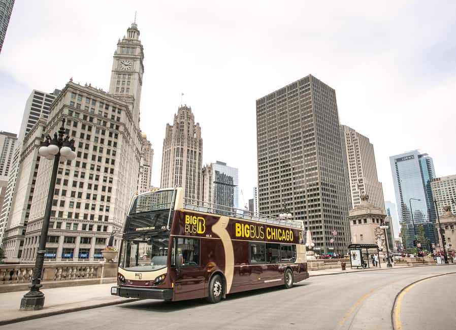 Chicago: Architecture River Tour and Hop-on Hop-off Bus Tour - The hop-on hop-off bus: open-top views plus real flexibility