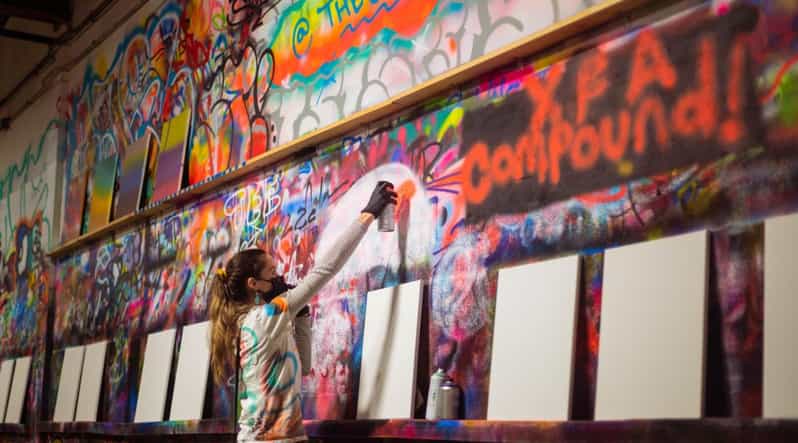 Chicago: BYOB Spray Paint and Sip Workshop - A 90-minute Chicago street art workshop that actually makes art