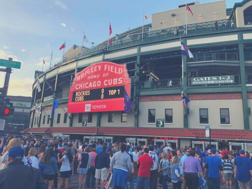 Chicago: Chicago Cubs Baseball Game Ticket at Wrigley Field - Seat categories at Wrigley: how to match your view to your ticket
