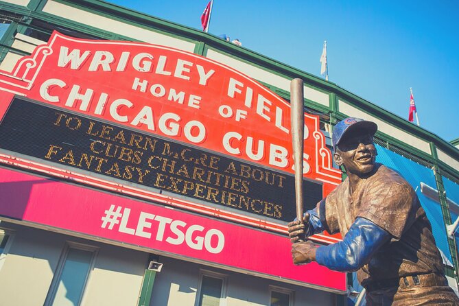 Chicago Cubs Baseball Game Ticket at Wrigley Field - Inside the park: pregame fan activities, dining to purchase, and Cubs merch