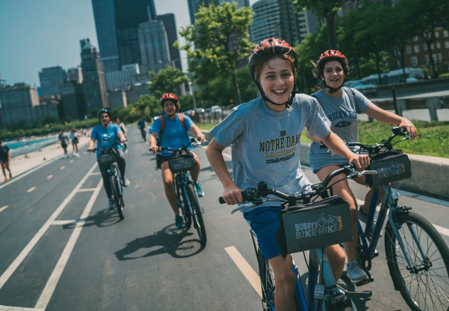 Chicago: Downtown Family Food Tour by Bike with Sightseeing - Key highlights to know before you go