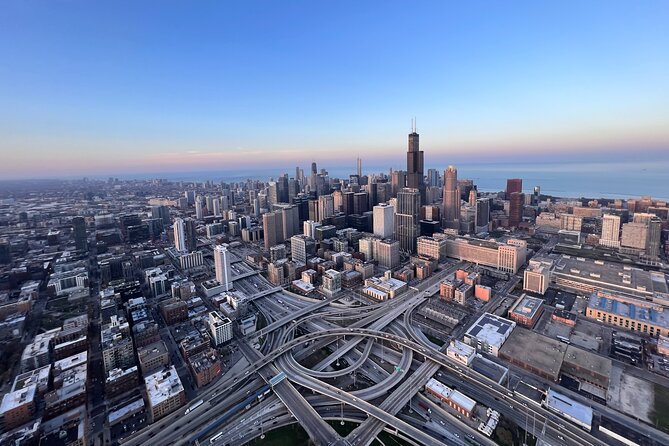 Chicago Helicopter 25-Mile Tour for up to Three Passengers - What you actually see: Willis Tower, Navy Pier, Wrigley Field, and more