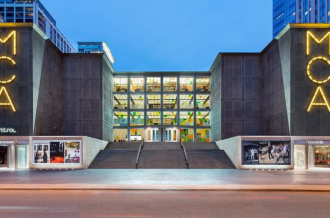 Chicago Museum of Contemporary Art: General Admission Ticket - Breaks that make the visit better: cafe, outdoor seating, and bookstore