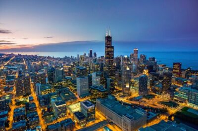Chicago Night Driving Tour with Skydeck and River Cruise - Willis Tower Skydeck: 103rd-floor 360 views and The Ledge