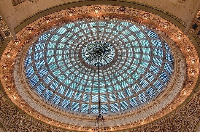 Chicago P.D. TV Show Set Tour - Chicago Cultural Center and the Tiffany dome interior tour
