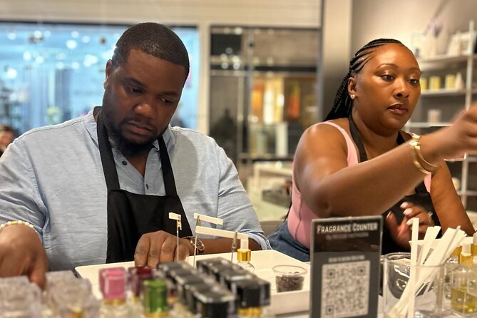 Chicago Perfume Making Classes on Magnificent Mile - First Smells: Choosing Notes From Synthetic and Natural Options