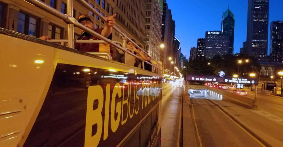 Chicago: Sunset Tour by Open-top Bus with Live Guide - Key moments worth looking for