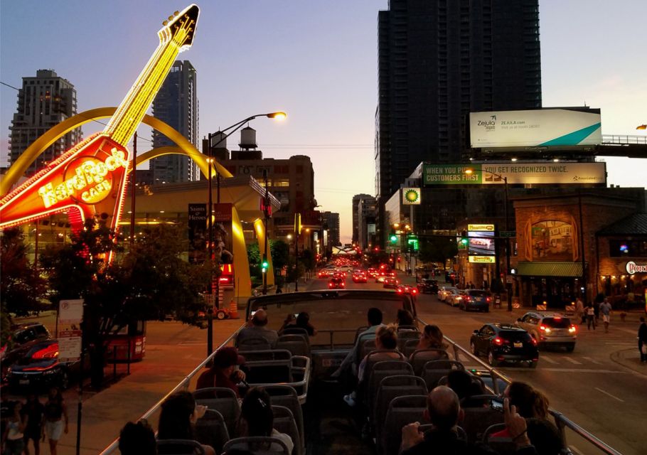 Chicago: Sunset Tour by Open-top Bus with Live Guide - Museum Campus and Lake Michigan: the best skyline view angle