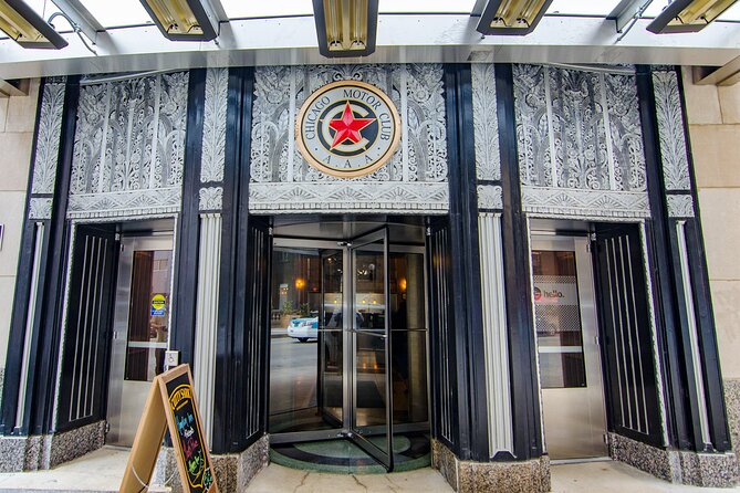Chicago Walking Tour: Art Deco Skyscrapers Riverfront - Stop 5: 182 W Lake St—Trustees System Service Building in focus