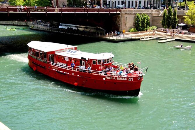 Historical Fireboat River Tour - The Fred A Busse Story and What It Means for Chicago